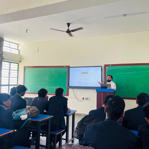 Cloud Computing session conducted at T John College